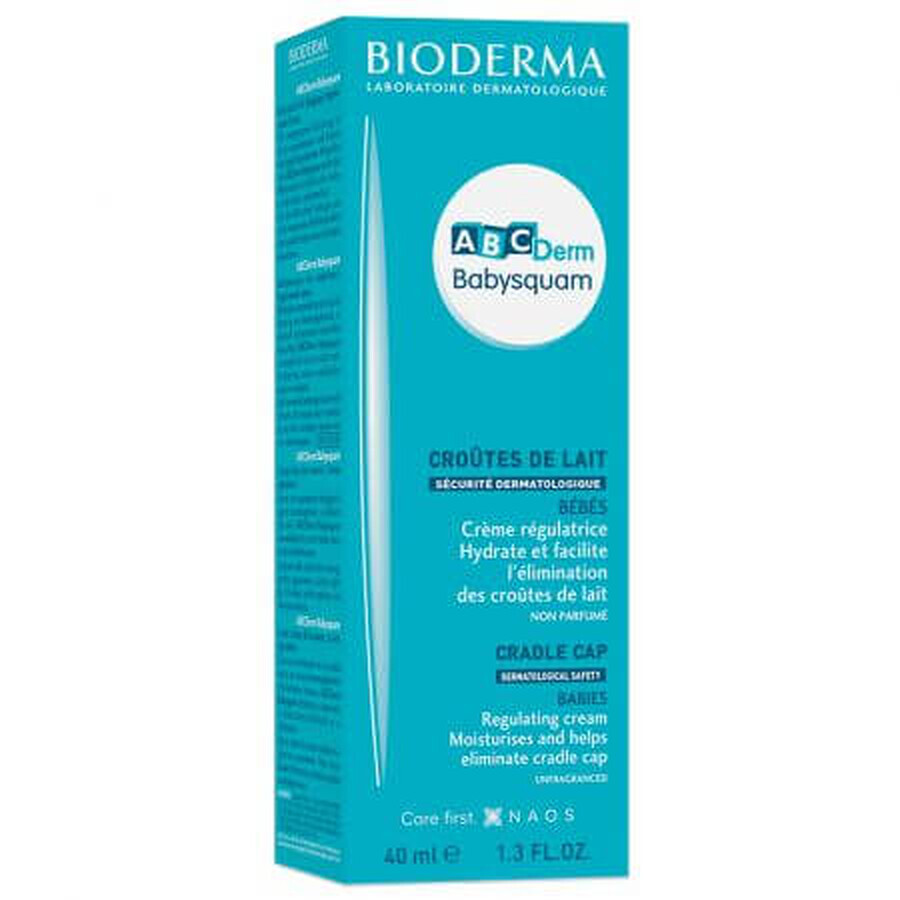 Crema per il trattamento della forfora ABCDerm Babysquam, 40 ml, Bioderma