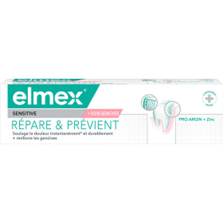 Elmex Dentifricio Repar, 75 ml