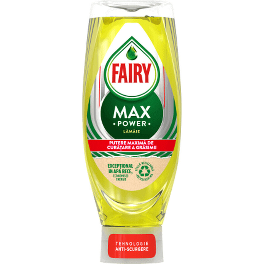 FAIRY Max Power detersivo lavastoviglie limone, 650 ml
