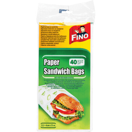 Buste di carta Fino Sandwich, 40 pz