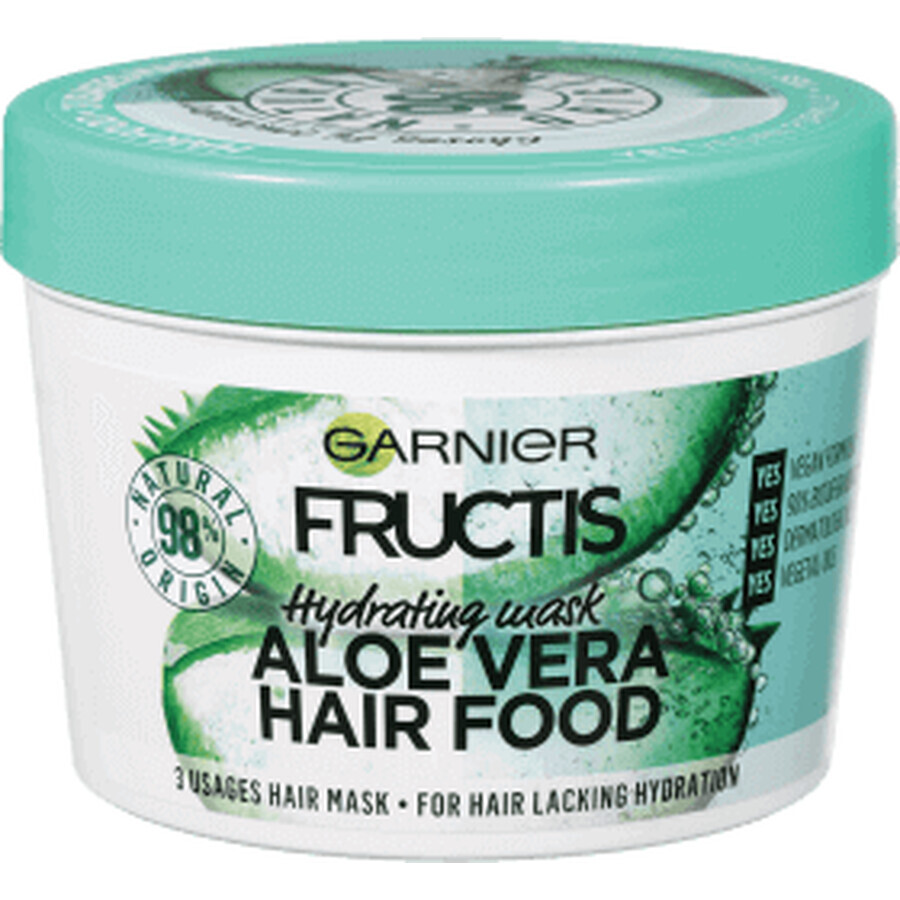 Garnier Fructis Maschera idratante per capelli, 390 ml