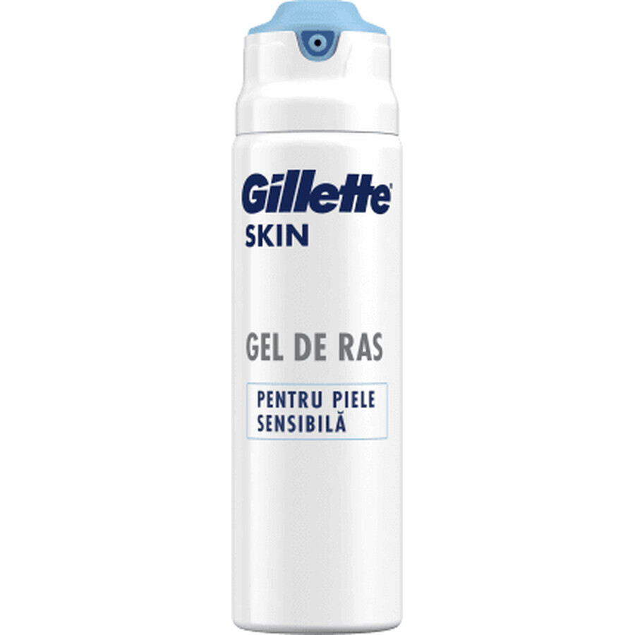 Gillette Gel da barba per pelli sensibili, 200 ml