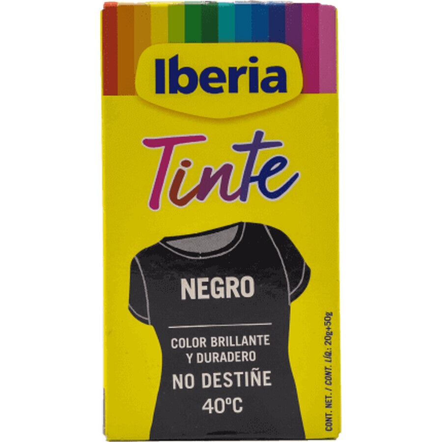 Tintura per vestiti Iberia Black, 70 g