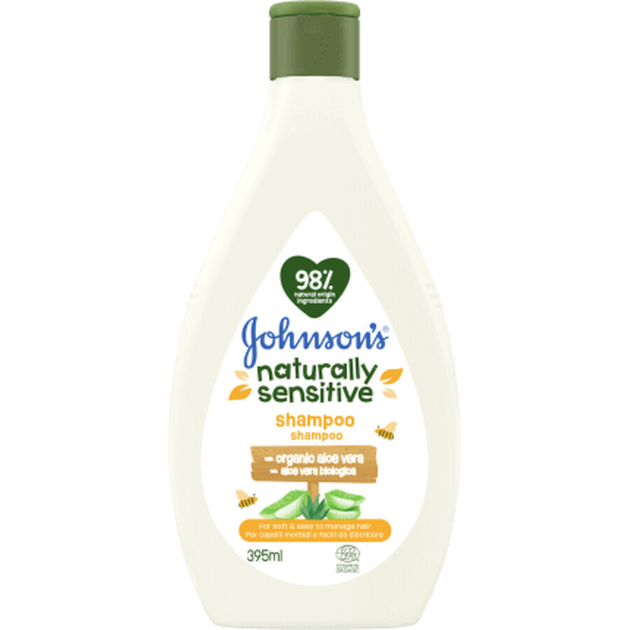Shampoo naturalmente sensibile per bambini di Johnson, 395 ml