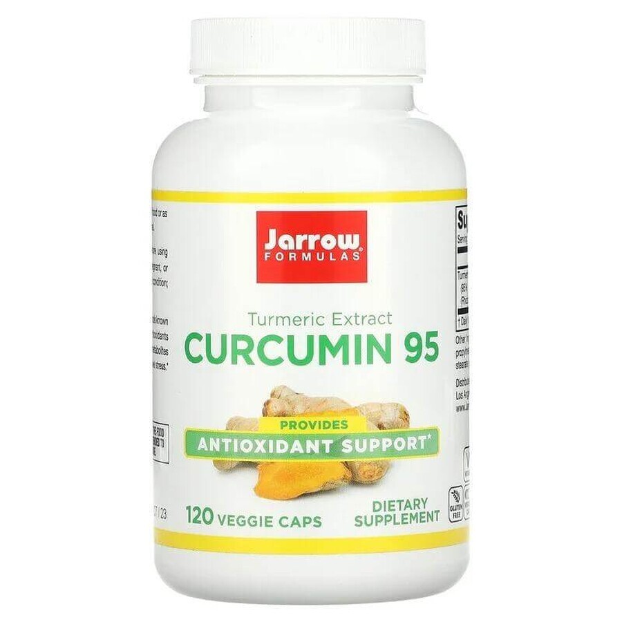 Curcumina 95 500 mg Jarrow Formulas, 60 capsule, Secom