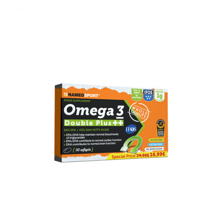 Omega 3 Double Plus++ NamedSport 30 Softgel