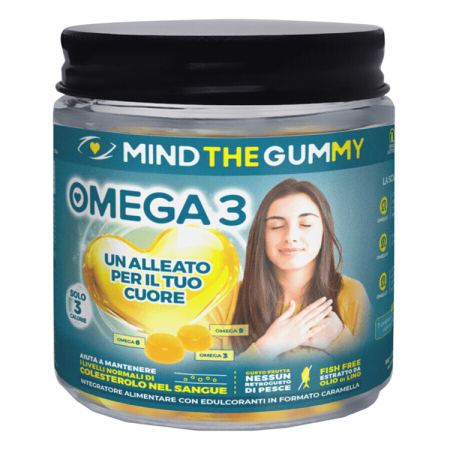 Omega 3 Mind The Gummy 30 Pastiglie Gommose