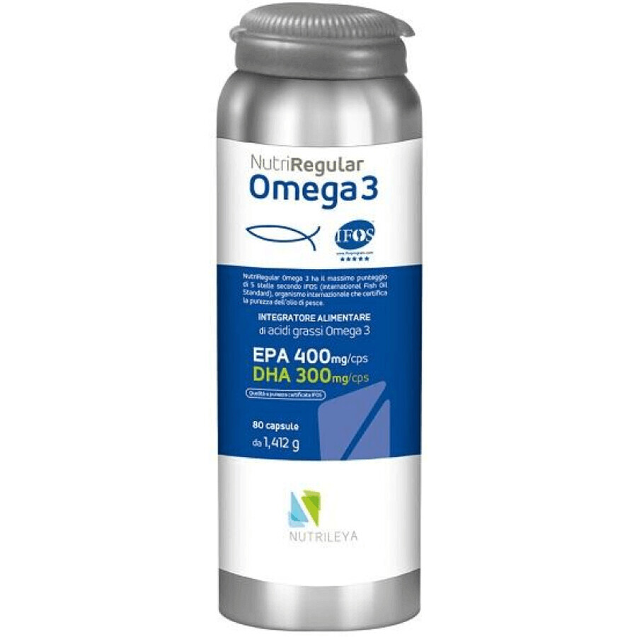 Omega 3 Nutriregular Nutrileya 80 Capsule