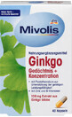 Mivolis Ginkgo pillole per memoria e concentrazione, 40 pz