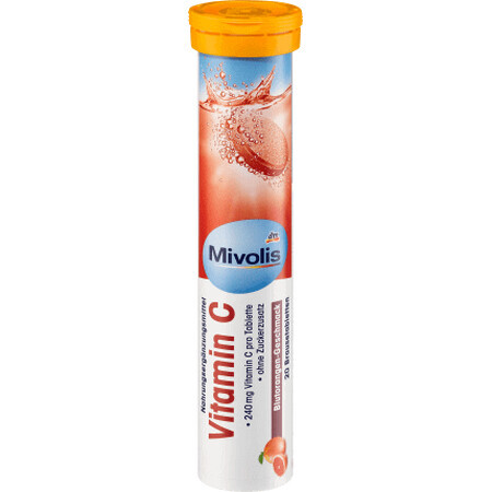Mivolis Vitamina C compresse effervescenti, 82 g