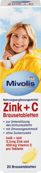 Mivolis Zink+C compresse effervescenti, 82 g