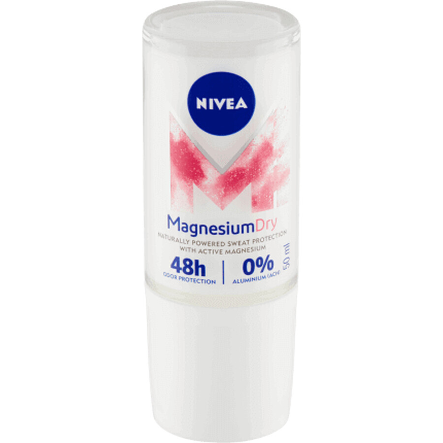 Nivea Deodorante roll-on al magnesio secco, 50 ml