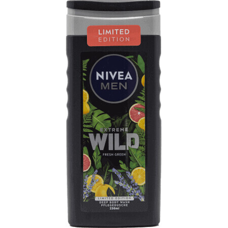 Gel doccia Nivea MEN Fresh Green, 250 ml