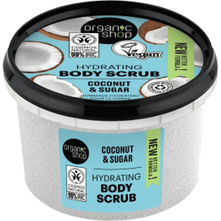 Organic Shop Scrub corpo al cocco, 250 ml