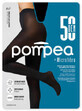 Pompea Dres microfibra donna 50 DEN 4-L nero, 1 pz