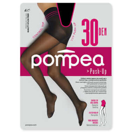 Pompea Dres Push Up donna 30 DEN 4-L nero, 1 pz