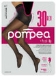 Pompea Dres Push Up donna 30 DEN 4-L nero, 1 pz
