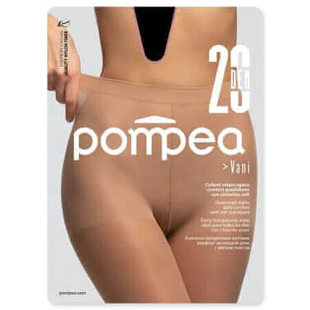 Pompea Dres donna Vani 20 DEN 4-L nudo Ambrata, 1 pz