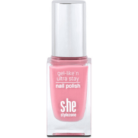 She stylezone color&style Smalto per unghie Gel-like'n ultra stay 322/270, 10 ml