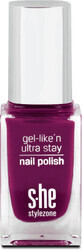 S-he color&amp;style Smalto per unghie Gel-like&#39;n ultra stay 322/310, 10 ml