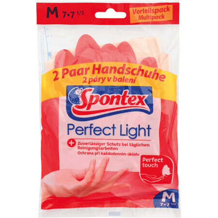 Guanti Spontex Perfect Light M, 2 pz