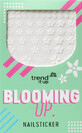 Trend !t up Adesivi per unghie Blooming Up, 60 pz