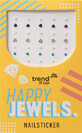 Adesivi per unghie Trend !t up Happy Jewels, 40 pz