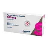 Paracetamolo 500mg Sandoz 20 Compresse