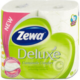Carta igienica Zewa Deluxe al profumo di camomilla, 4 pz