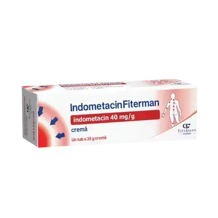 Crema di indometacina, 40 mg/g, 35 g, Fiterman